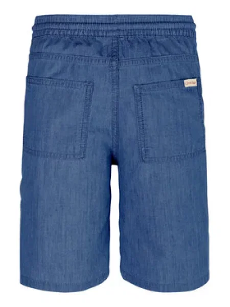 Calvin Klein Jeans Medžiaginiai šortai mėlyna