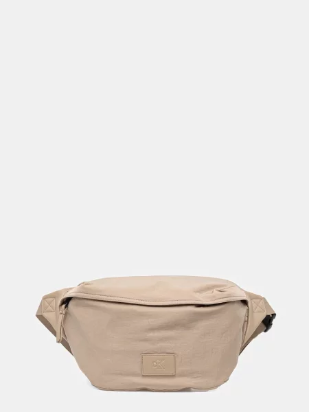 Torebka Calvin Klein Jeans Metro Oversized Waistbag Gray Universal beżowe