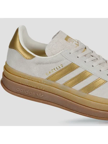 Adidas Originals sneakers din piele întoarsă Gazelle Bold bej