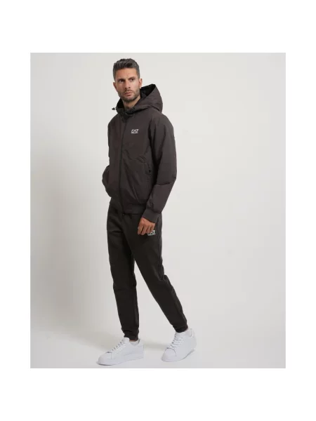 Kurtka bomber Emporio Armani brązowy