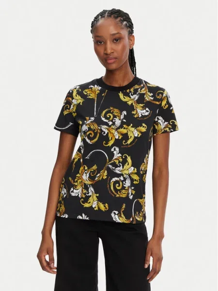 Футболка Versace Jeans Couture черная