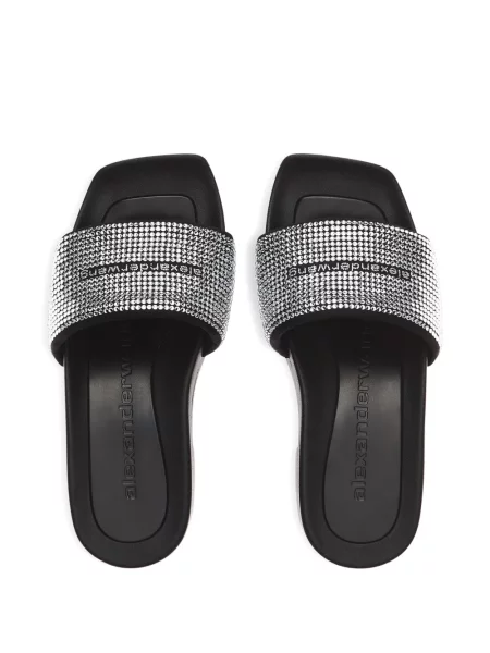 Sandale Alexander Wang cu platformă negru