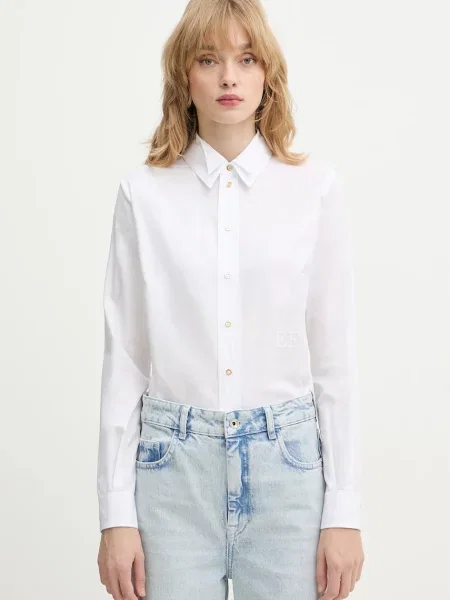 Elisabetta Franchi cămașă din alb