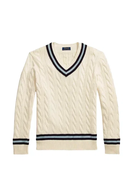 Cu centură curea Polo Ralph Lauren tricotate cu dungi albastru