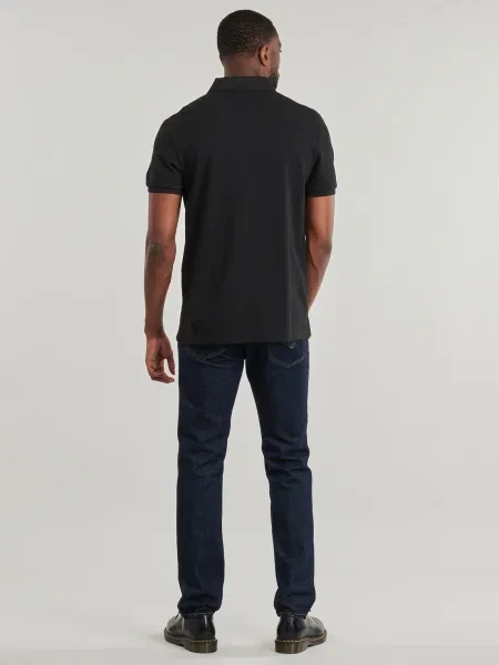 Tricou polo Calvin Klein Jeans negru