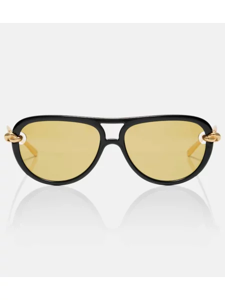 Ochelari de soare Bottega Veneta negru