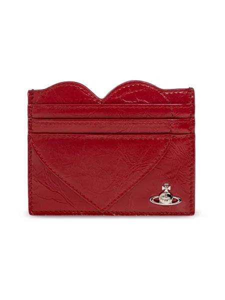 Portfel Vivienne Westwood w serca czerwony