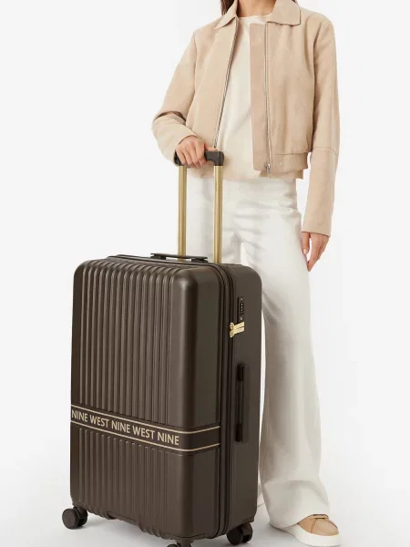 Walizka brązowa
