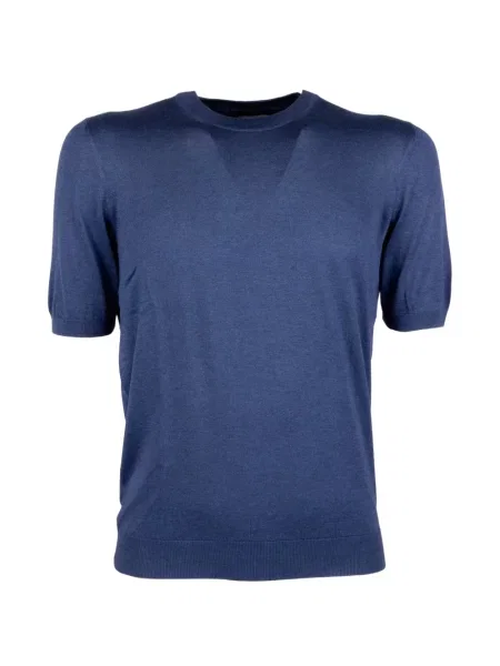 Scurt tricou Tagliatore tricotate albastru