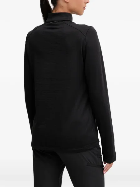 Hanorac Peak Performance de jumătate de fermoar negru