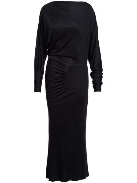 Rochie maxi Khaite de costum negru