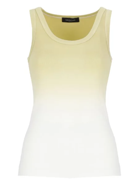 Top Fabiana Filippi gradientowy żółty