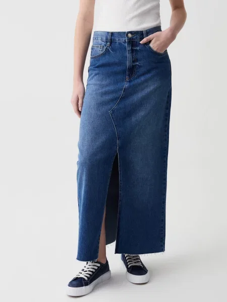 OVS Спідниця максі синій