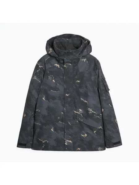 Geacă de snowboard pentru bărbați 4F multicolour allover