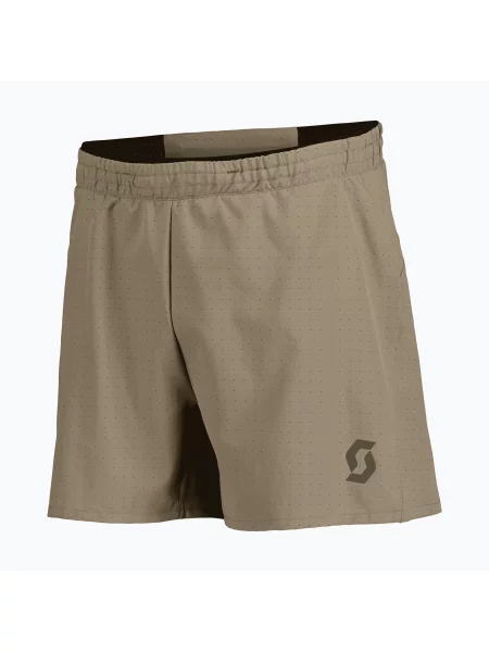 Pantaloni scurți de alergare pentru bărbați SCOTT Endurance Vented toast beige bej