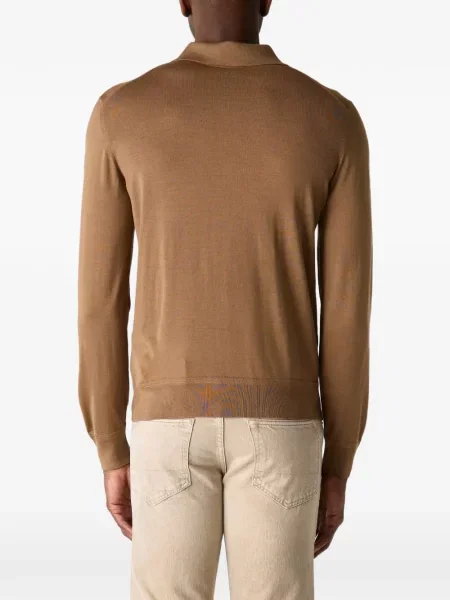 Tricou polo Tom Ford maro