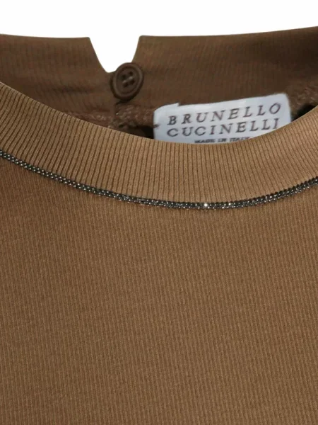 Tricou Brunello Cucinelli maro