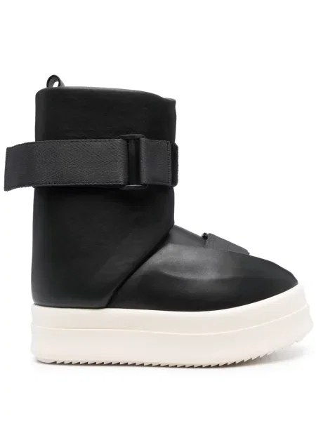 Cizme scurte Rick Owens din piele negru