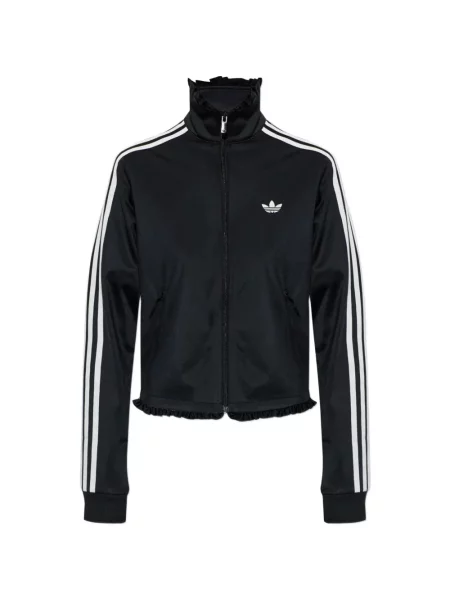 Decupat tricou Adidas cu imagine alergare gri