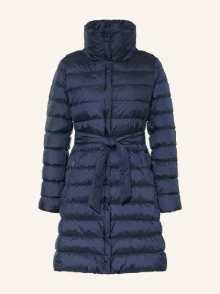 Weekend Max Mara Lekki Płaszcz Puchowy Sarta blau granatowy