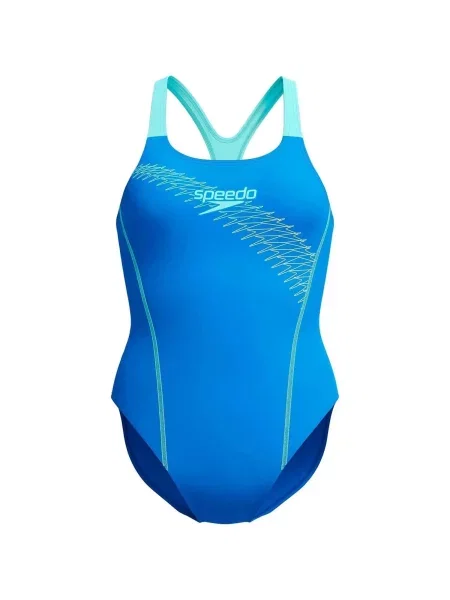 Kostium kąpielowy Speedo Medley Logo niebieski
