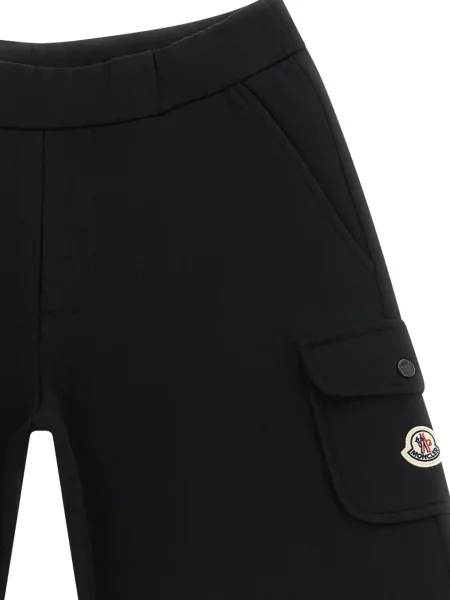 Bermudy dziecięce Moncler Enfant czarne