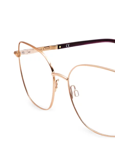 Ochelari de soare Rag & Bone cu imprimeu geometric