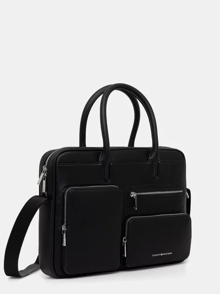 Tommy Hilfiger geantă de laptop pentru bărbați negru