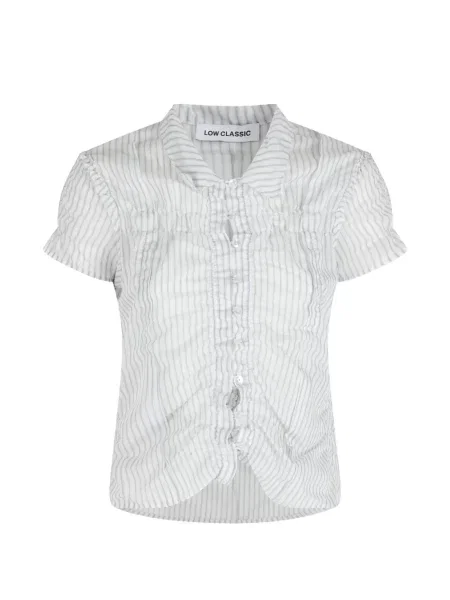 Cămașă cu dungi Low Classic cu dungi clasic alb