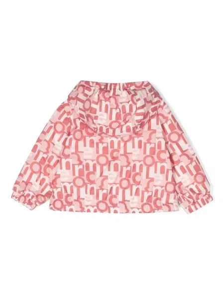 Kurtka dziecięca Moncler Enfant różowa