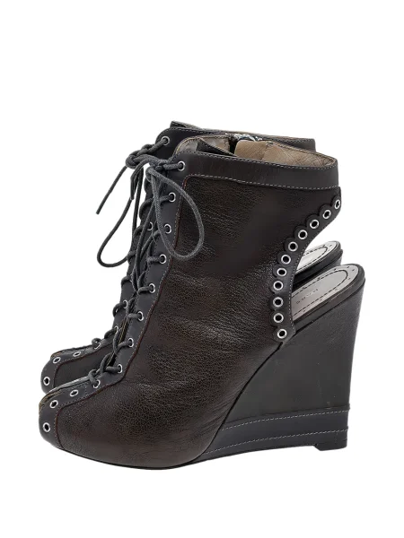 Kožne čizmice Marc By Marc Jacobs smeđa