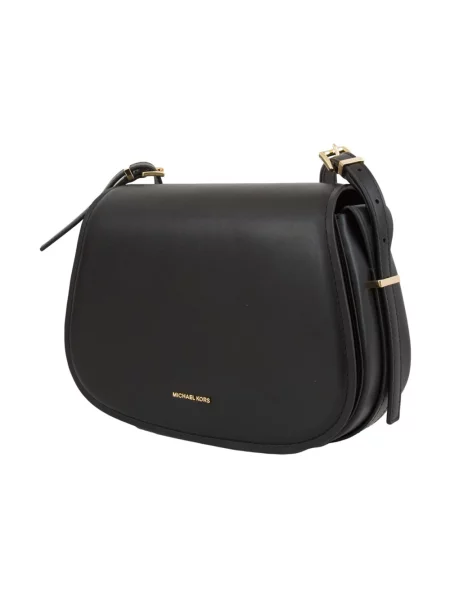 Torebka crossbody Michael Kors skórzana czarna
