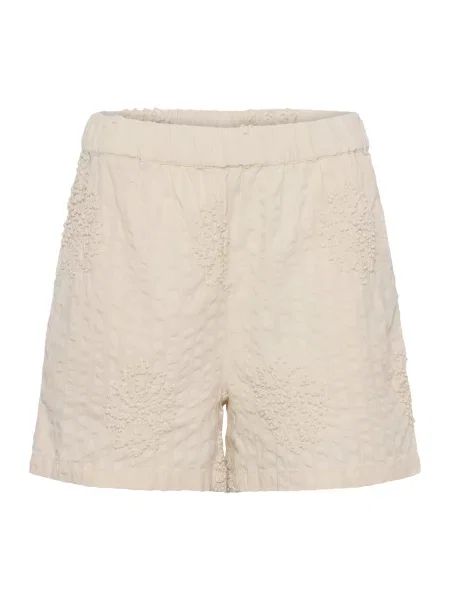 CULTURE Kalhoty offwhite