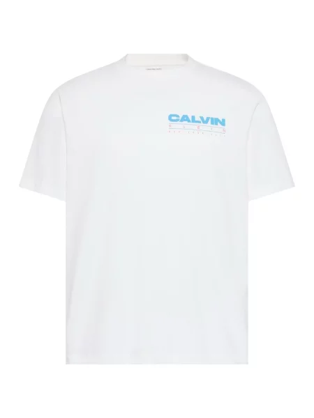 Tričko Calvin Klein Jeans biela
