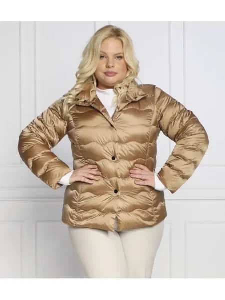 Persona by Marina Rinaldi De puf geacă PAPAIA Plus Size auriu