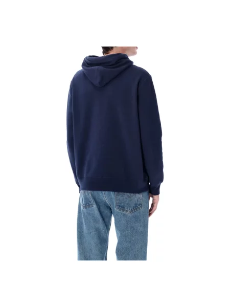 Polo Ralph Lauren bluza z kapturem niebieska