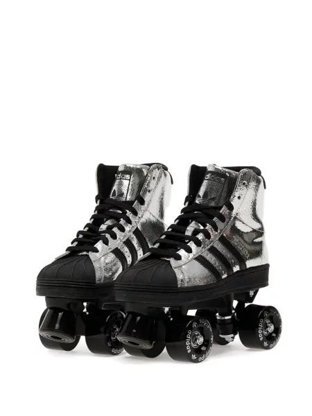 Велурени маратонки Adidas Superstar черно