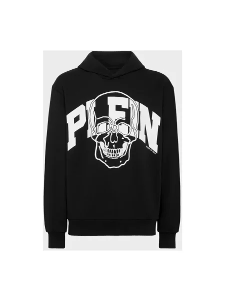 Bluza z kapturem Philipp Plein z kapturem czarna