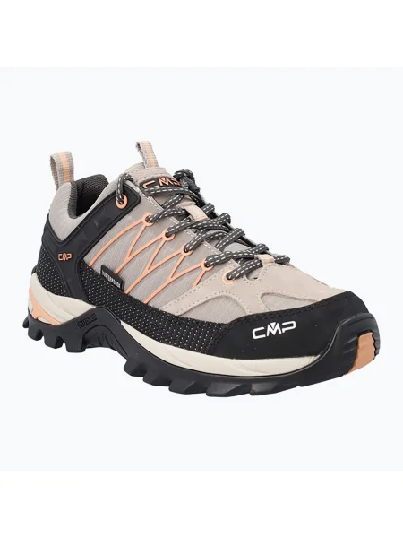 CMP cizme de trekking pentru femei Rigel Low Wp sabbia/salmone