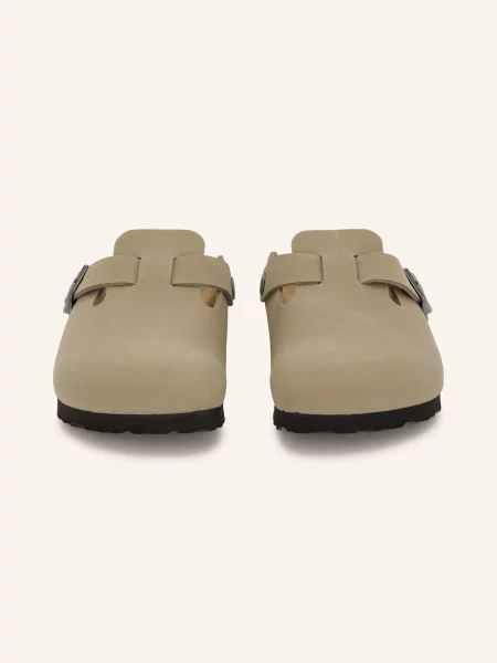 Birkenstock Klapki Kids beige beżowe
