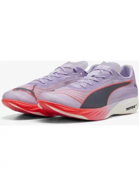 Buty do biegania Puma Fast-FWD NITRO Elite 2 liliowy czerwony 39 czarny