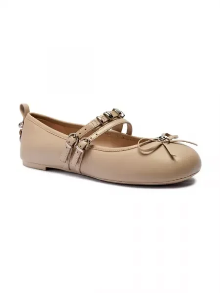 Pinko De piele balerini GIOIA 09 bej