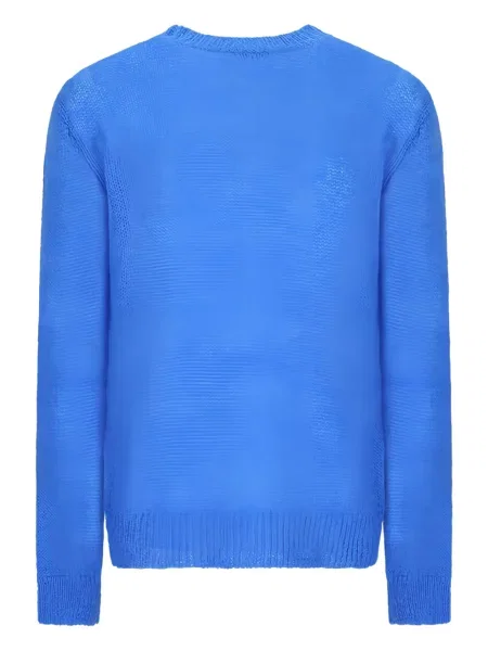 Svetr Dsquared2 s kulatým výstřihem modrý