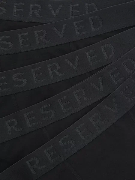 Длинные боксеры Reserved черные