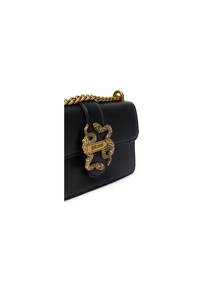 Just Cavalli Táska Iconic Snakes fekete