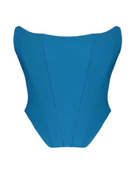 Top Trendyol brez naramnic modra