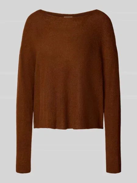 Oversized sweter wełniany z mieszanka wełny z alpaki Drykorn