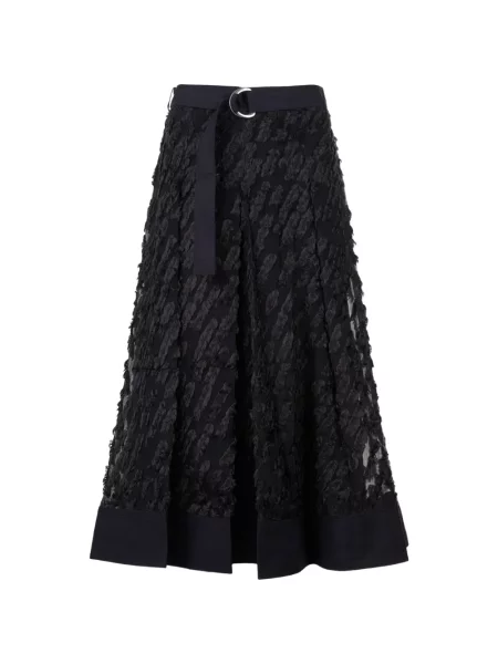 Cu centură fustă midi 3.1 Phillip Lim negru