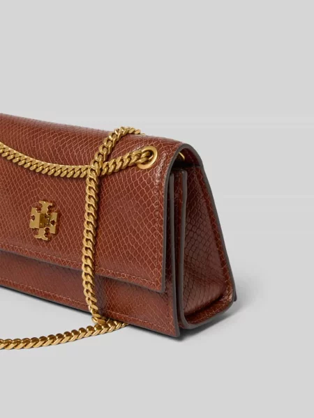 Torba na ramię z wężowym wzorem Tory Burch