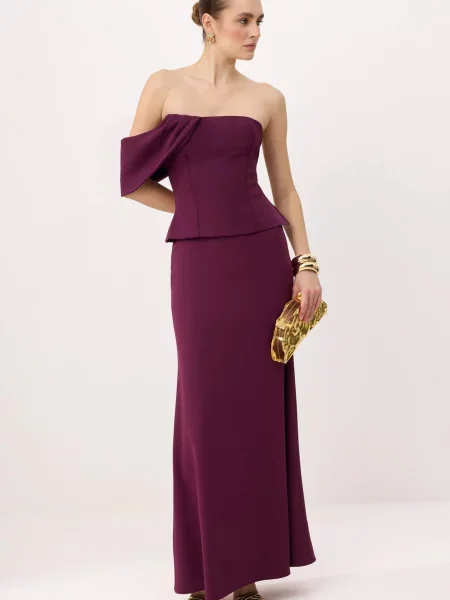 Trendyol Rochie de seară ciclam